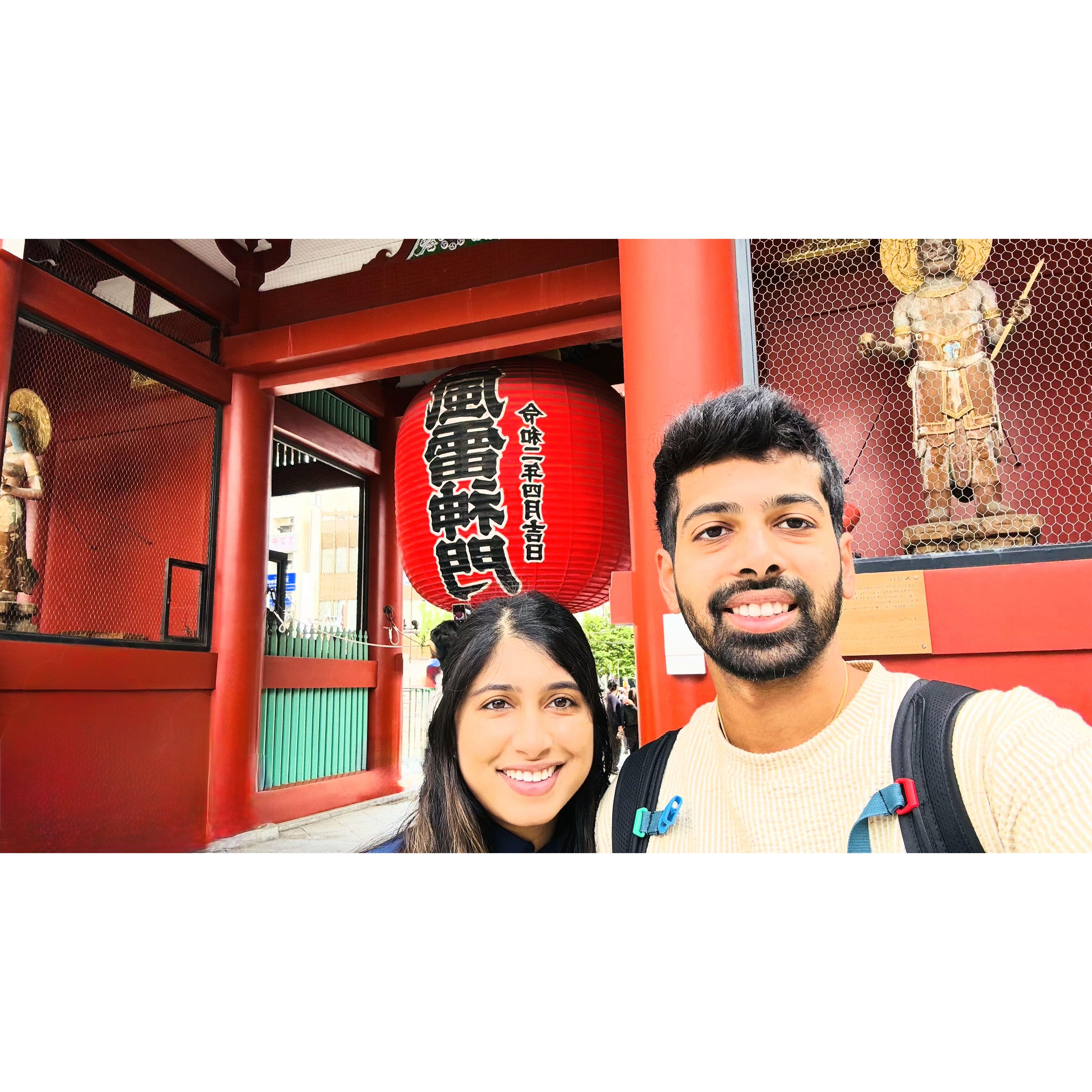 Our first full day in Tokyo, Japan exploring the Asakusa district
