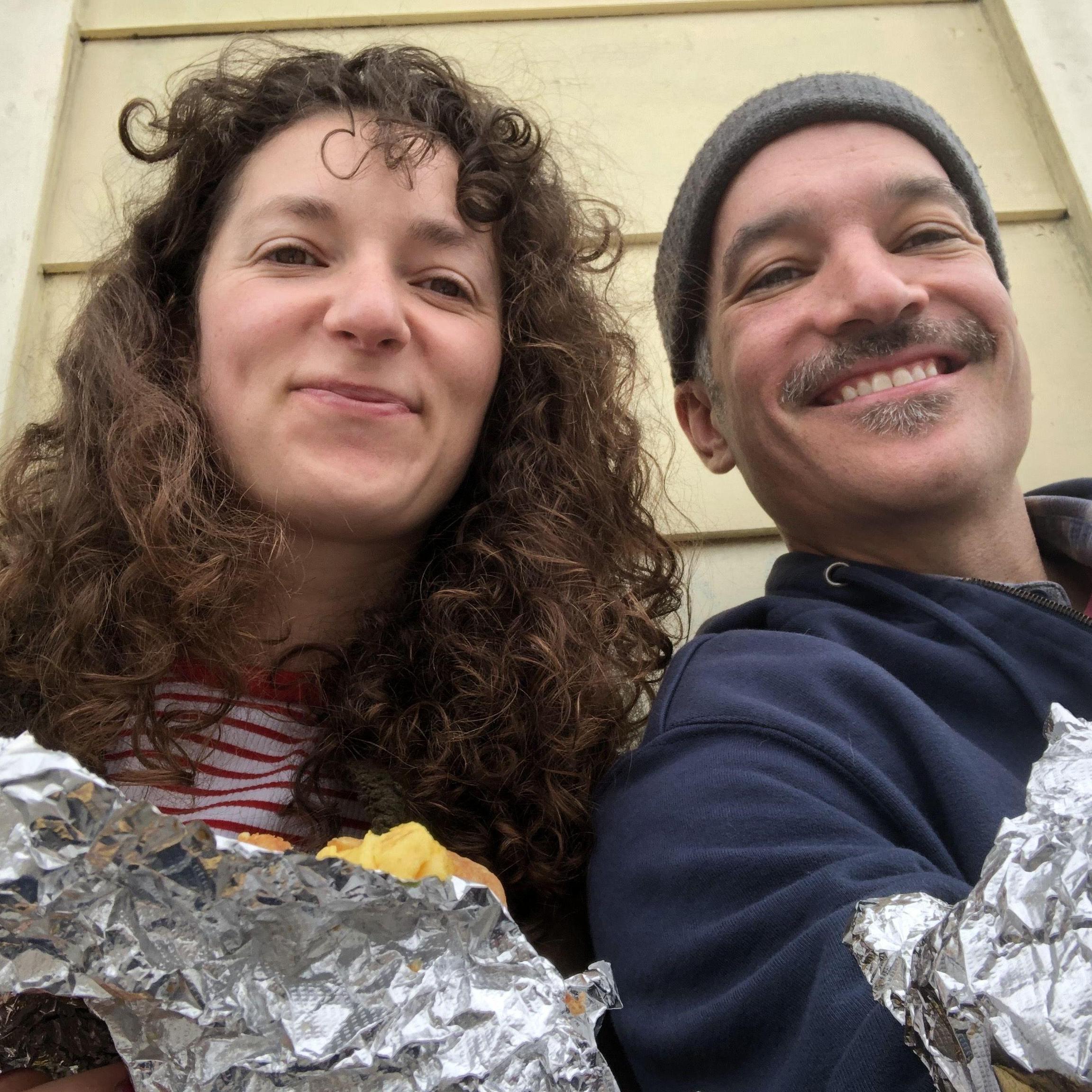 We spent the next months exploring our neighborhoods . . .