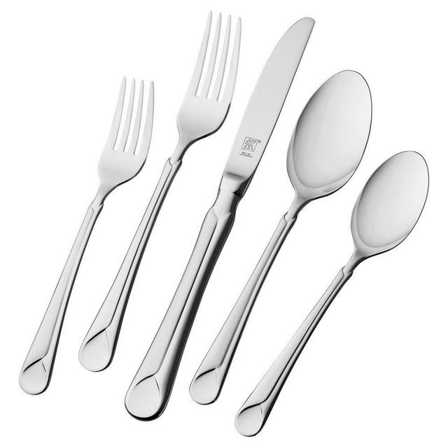 Henckels 22748-345 Zwilling j.a Provence 45-pc 18/10 Stainless Steel fl Flatware Set, Piece, Silver