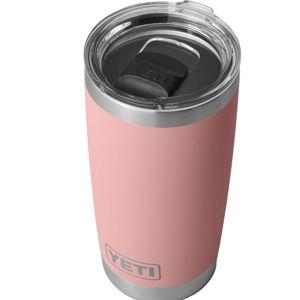 YETI Rambler 20 oz Stainless Steel Tumbler - Sandstone Pink