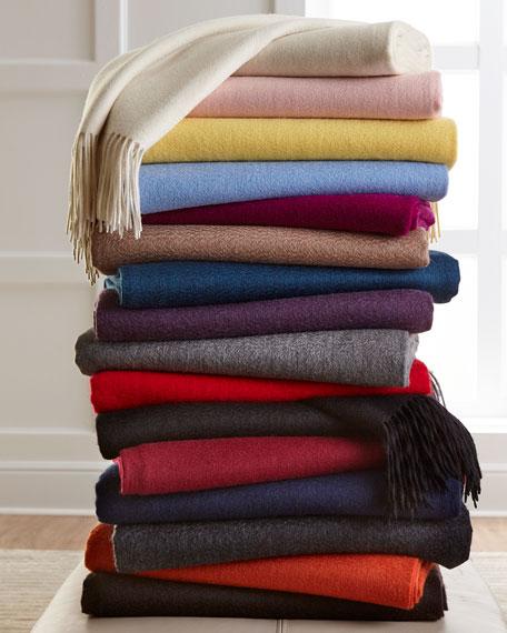Sofia CashmereFringed Cashmere Throw
