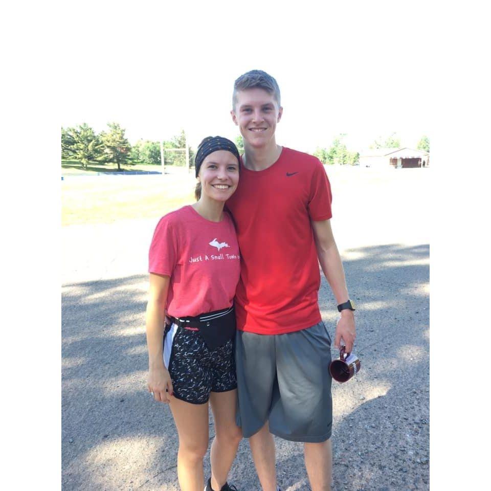 4th of July Firecracker race.. one of us placed and one of us didn’t… I’ll let you guess who. ;)