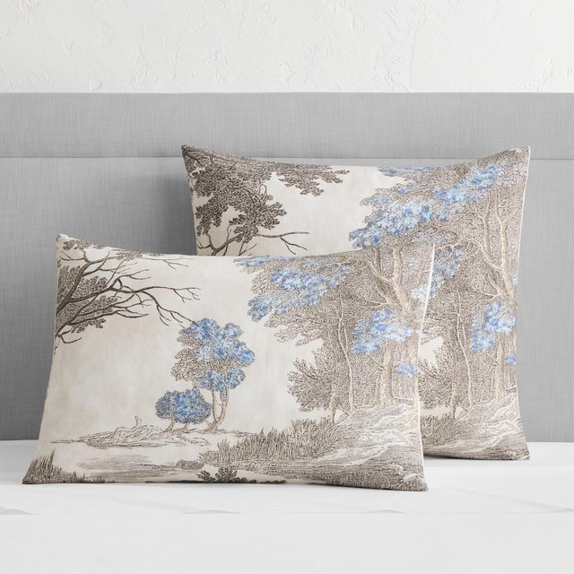 Landscape Grisaille Duvet & Shams