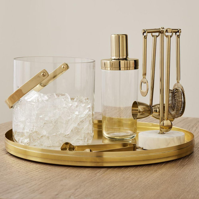 Archer Barware Brass Collection s/4 BOM