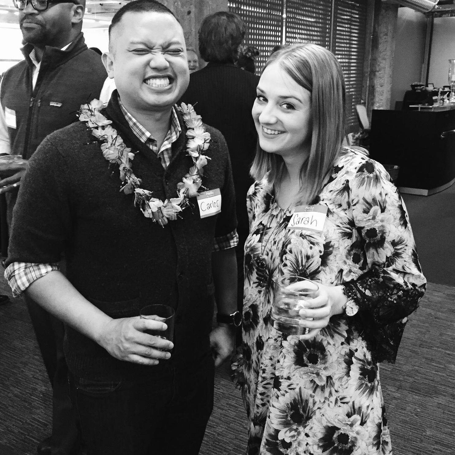 Way back in 2015 when we were just coworkers!