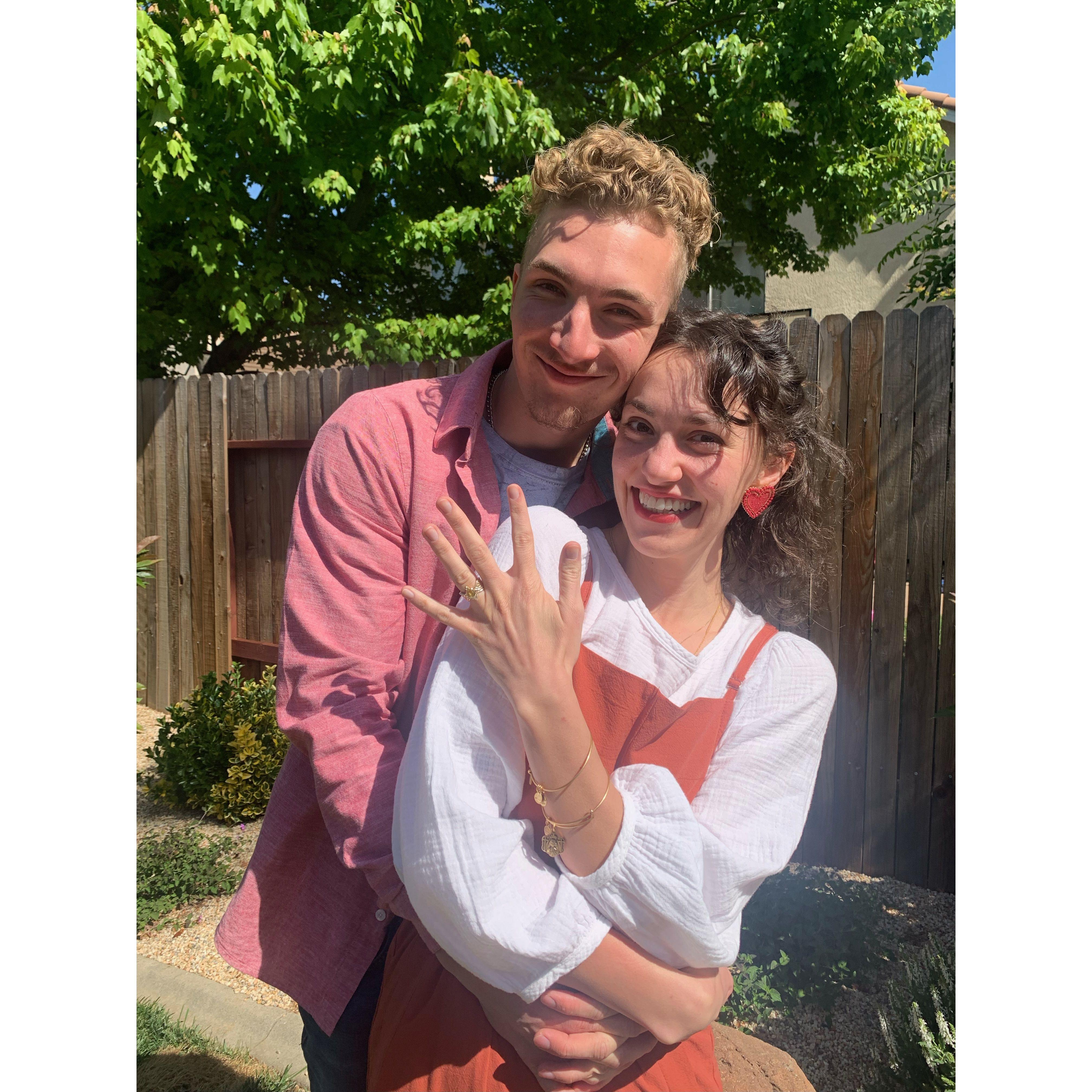 Our first Easter as an engaged couple!
