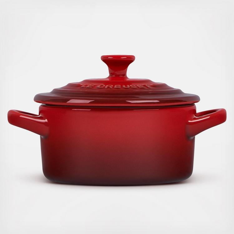 Le Creuset, 5-Piece Mini Round Cocotte & Cookbook Set | Zola