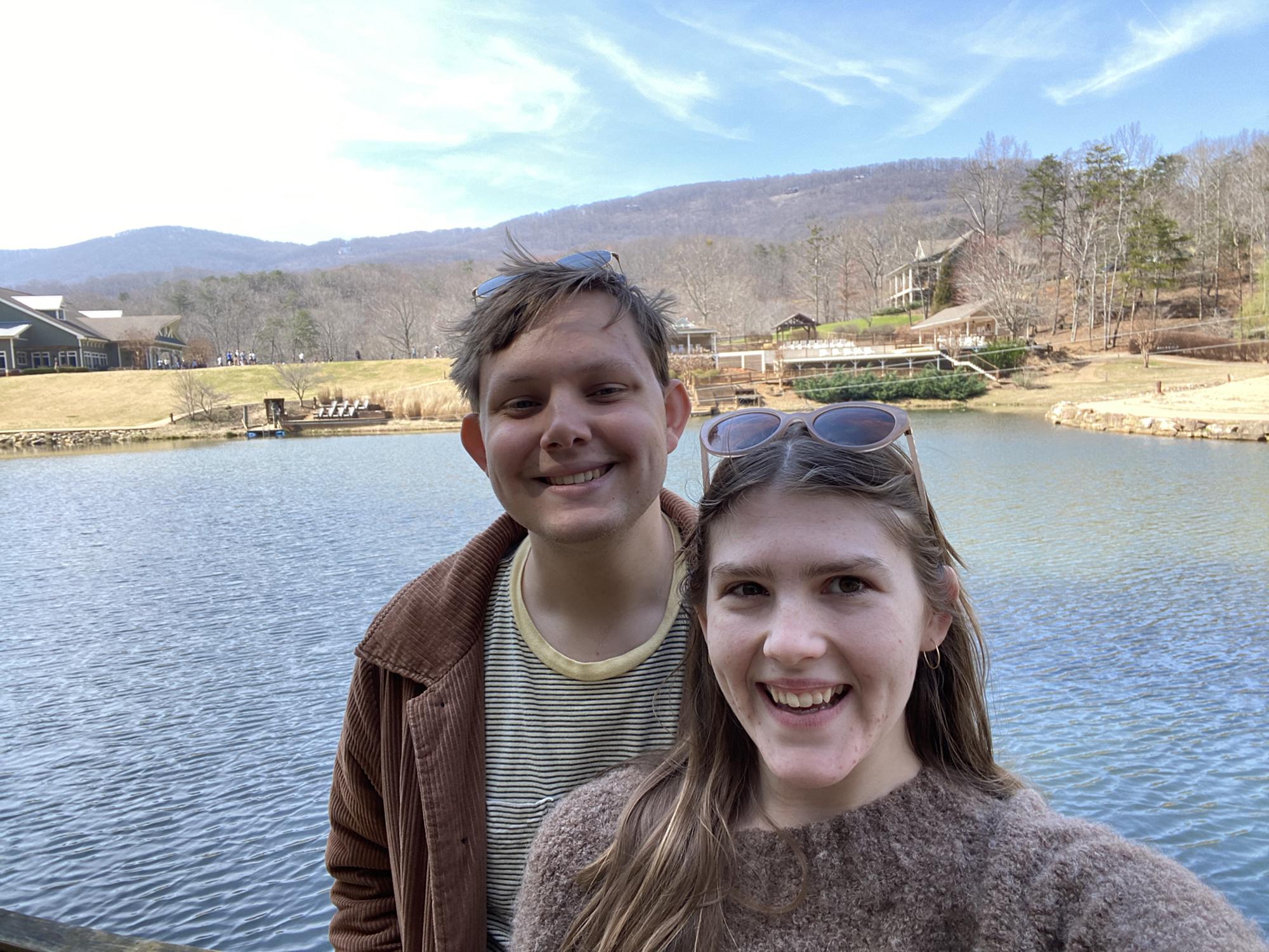 Nate got to spend the day with Betsy at RUF Rhodes’s winter conference!