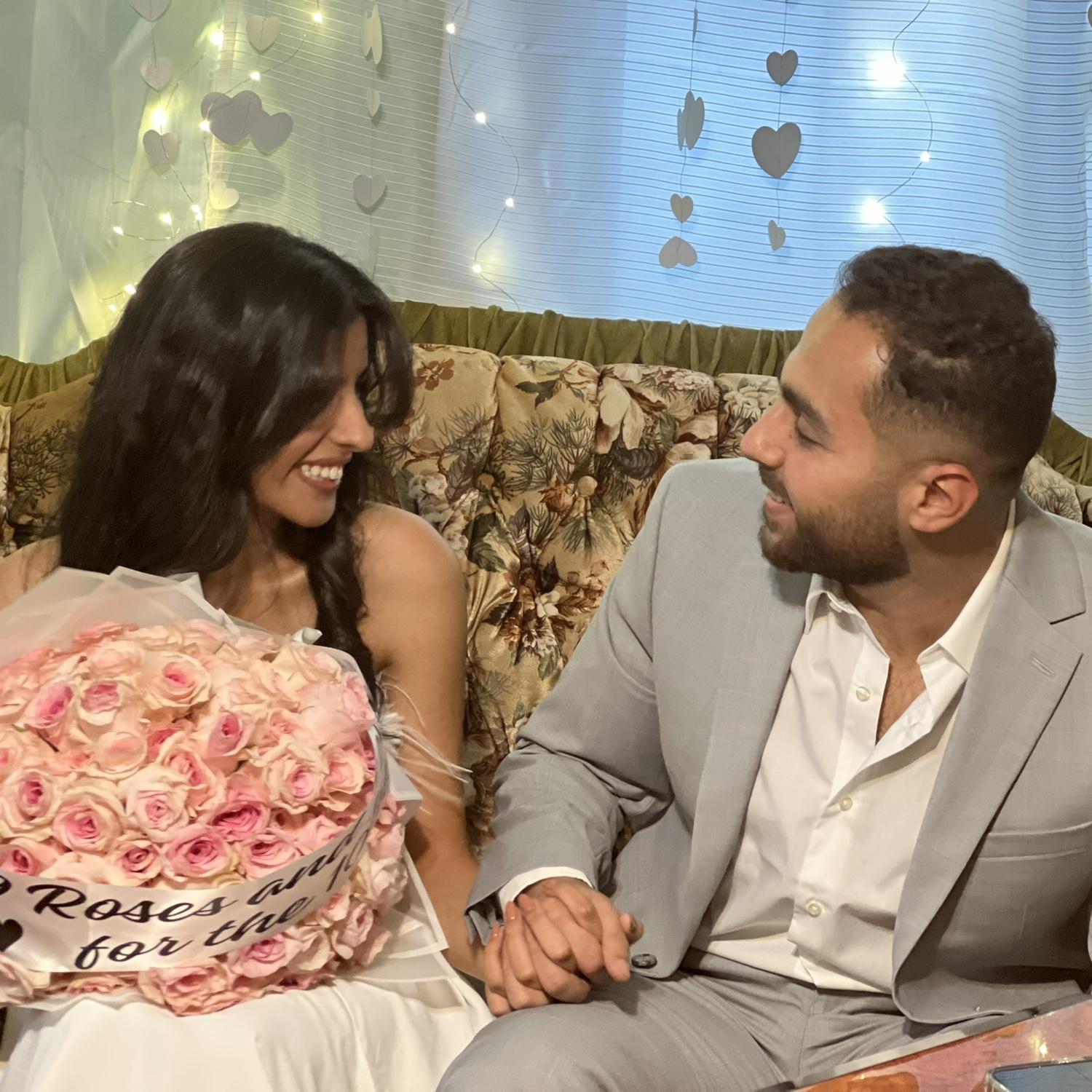 He asked for my hands