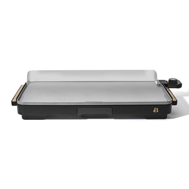 Beautiful 12" x 22" Extra Large Griddle, Black Sesame by Drew Barrymore