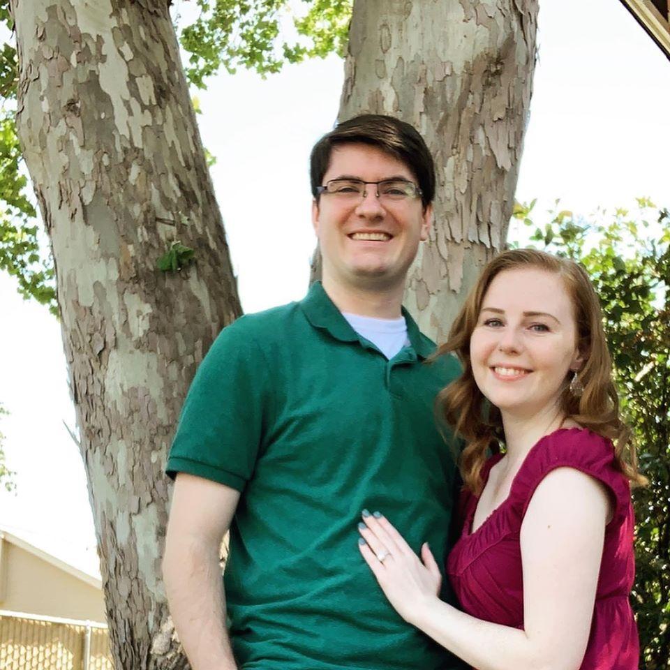 Just a few days after we became engaged!