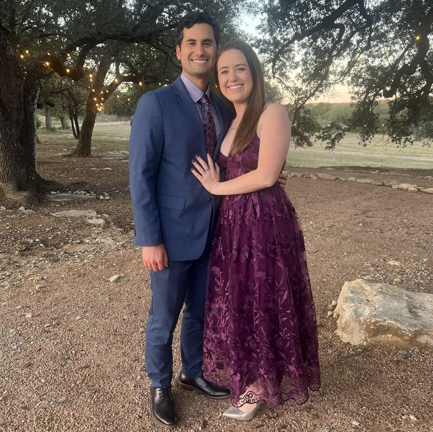 one of the few times we didn't forget to take a picture at a wedding!