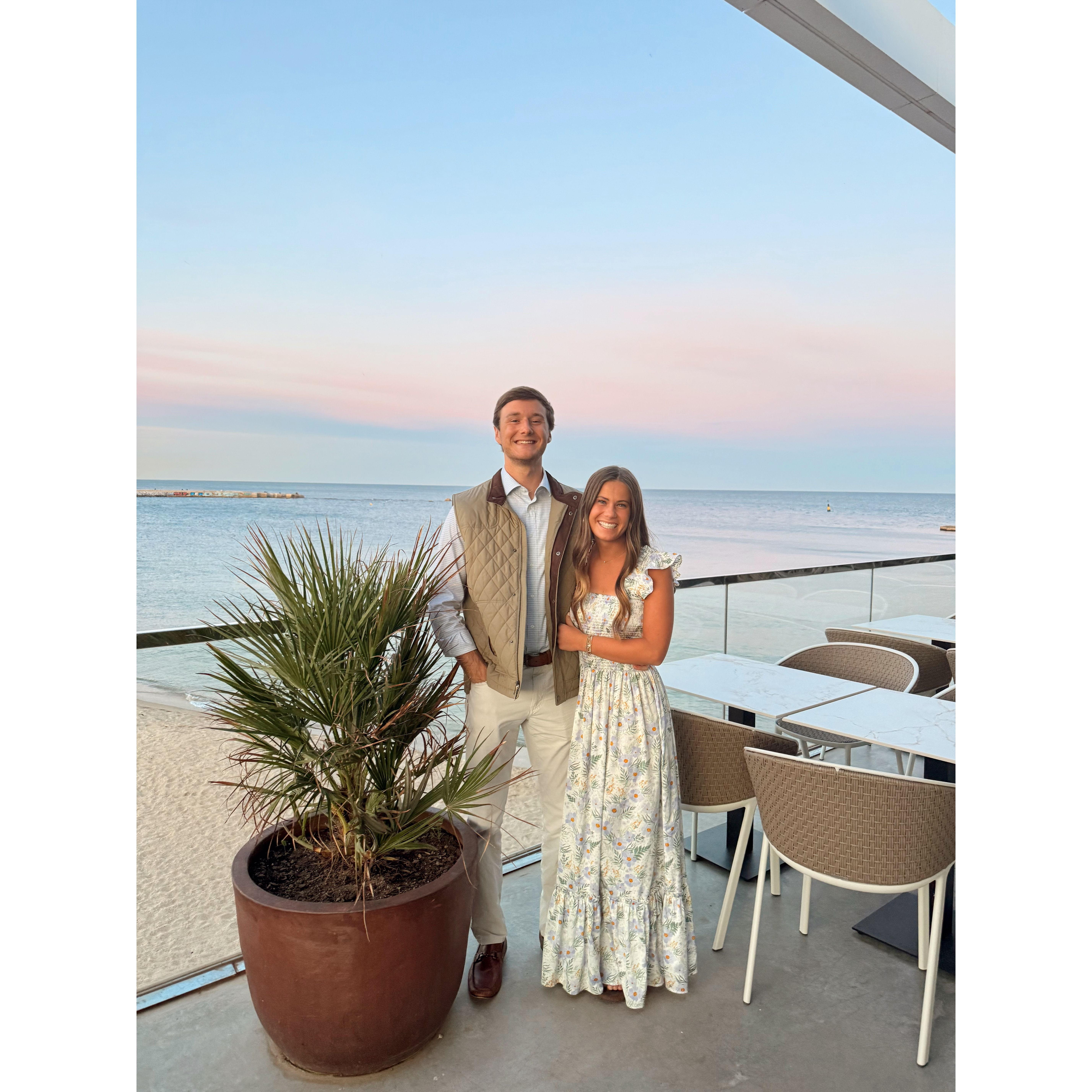Our 3 year anniversary in Barcelona, Spain!