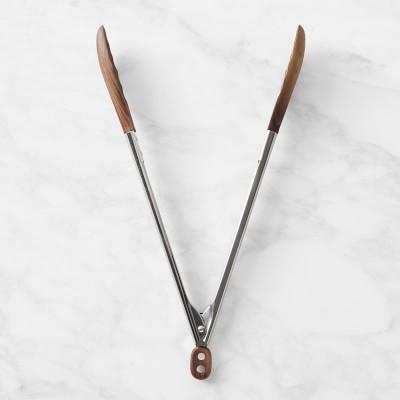 Williams Sonoma Walnut Tongs