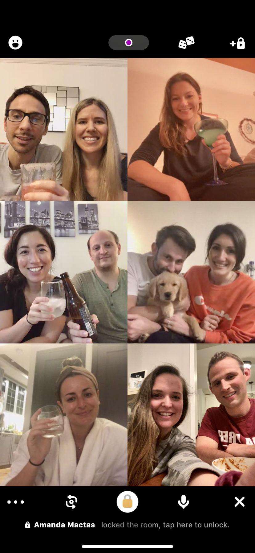 Houseparty game night
