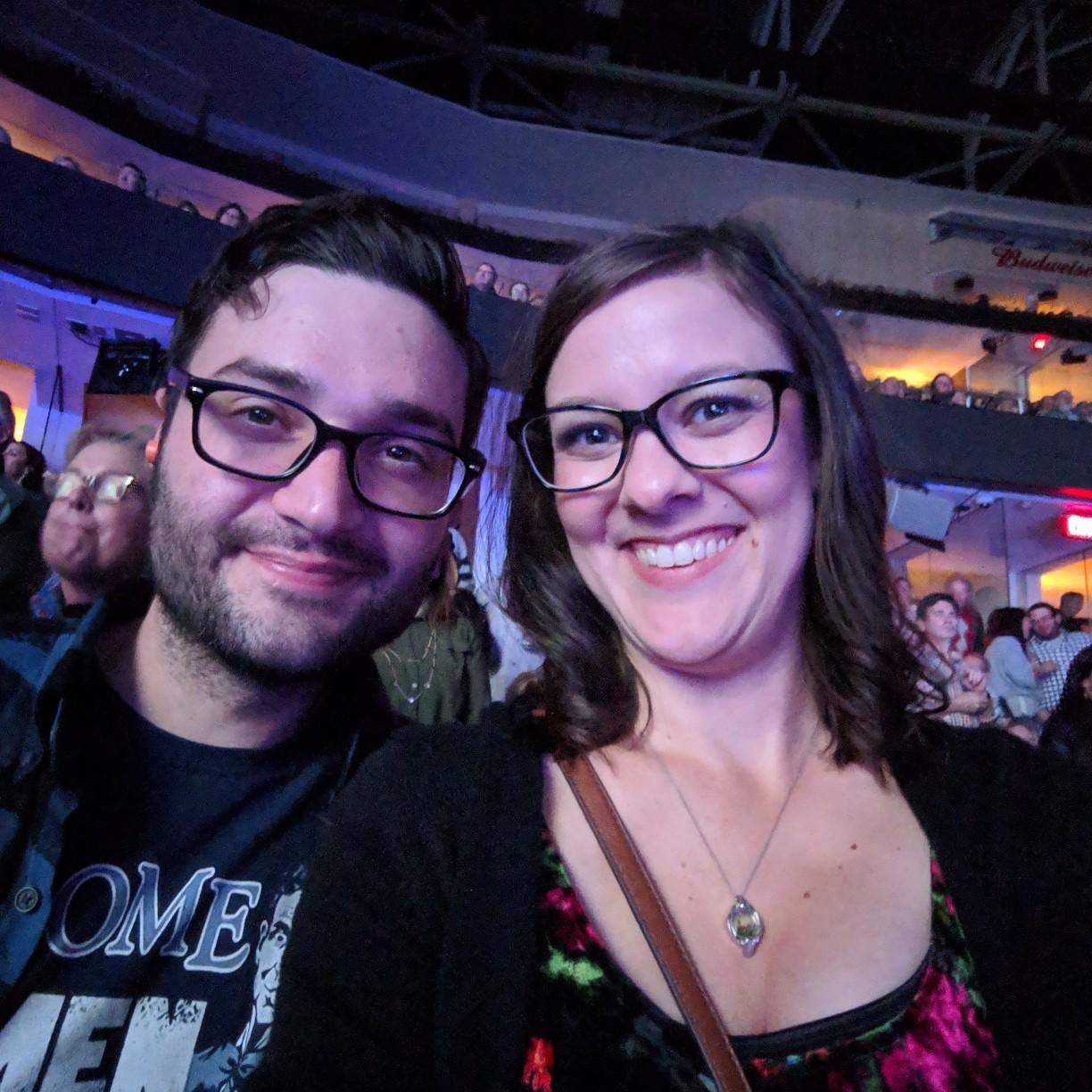 Elton John with some amazing seat upgrades!