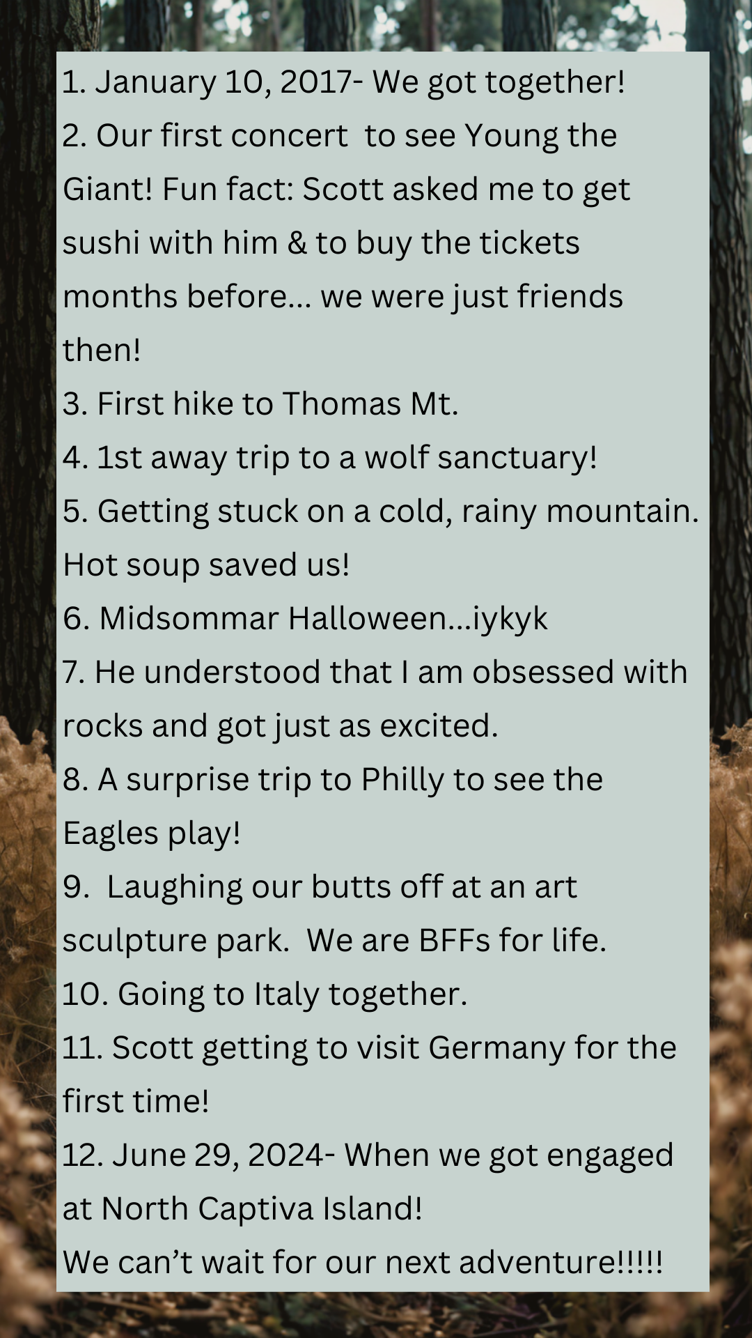 The Wedding Website of Lisa Ehman and Scott Carpenter