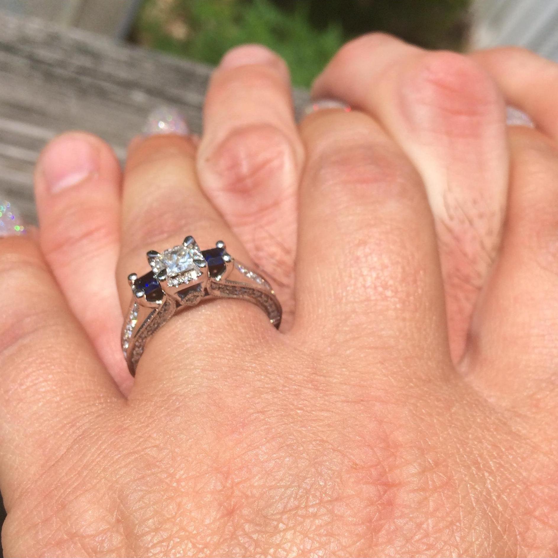 Taken right after the proposal