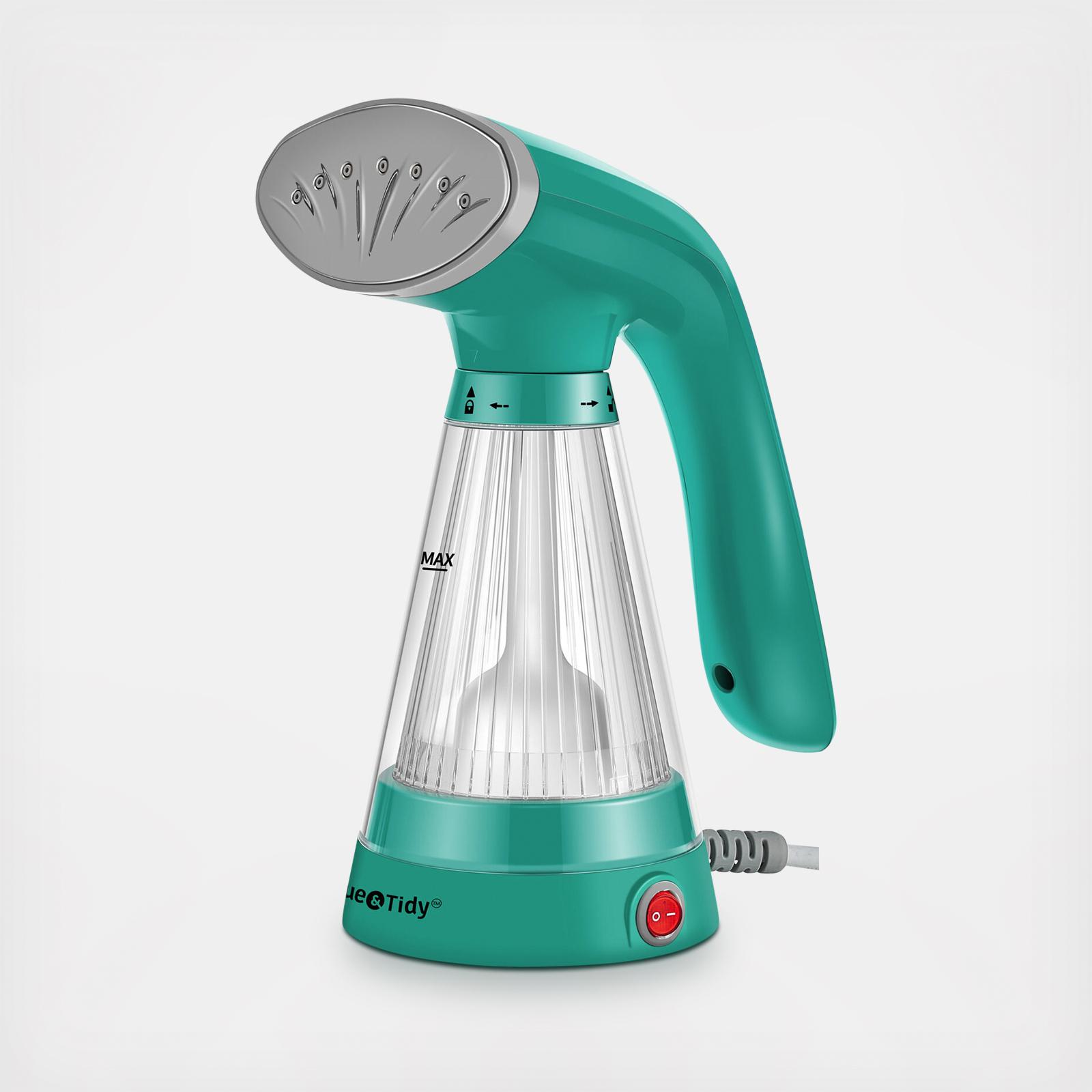 Black+Decker Handheld Garment Steamer, 1200W White/Blue - HST1200