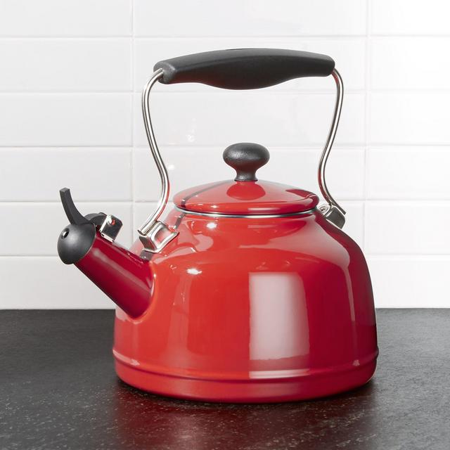 Chantal ® Vintage Red Tea Kettle