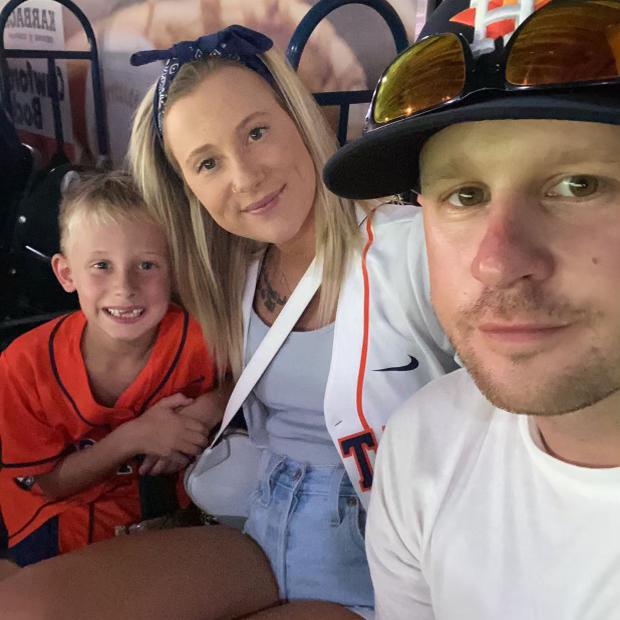First Astros game together!