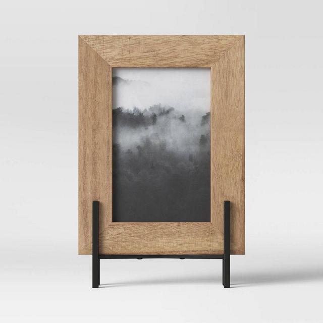 4" x 6" Natural Frame with Stand Brown - Project 62™