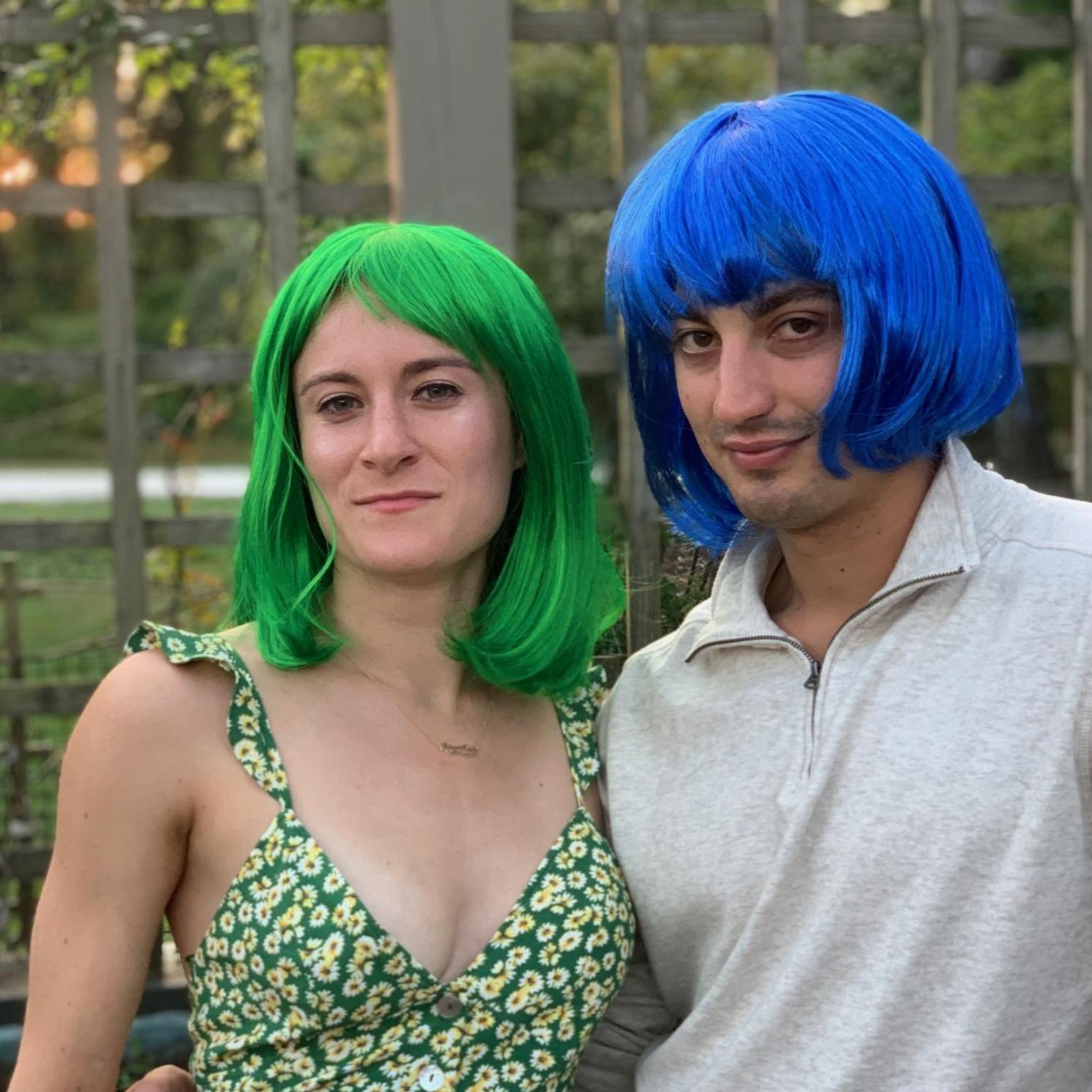 Wig Party in Nantucket - Griffin wasn't wearing a wig though. (2021)