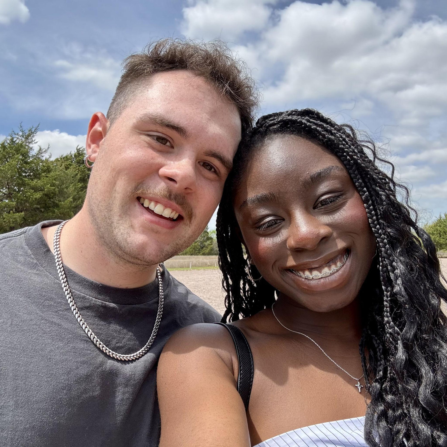 When we looked at our first wedding venue!