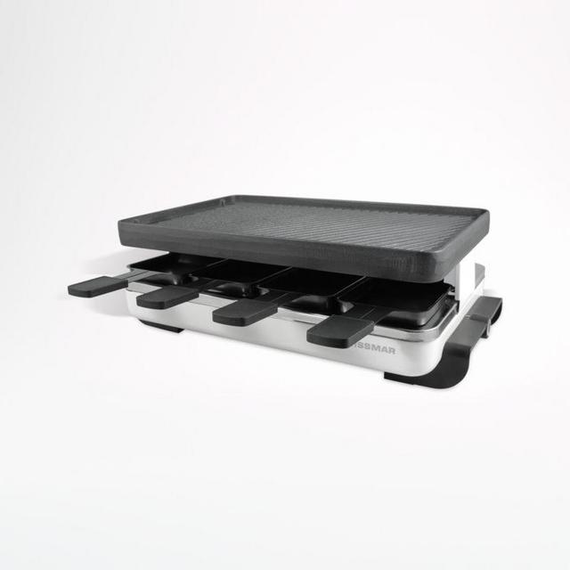 Swissmar Classic 8-Person Raclette with Cast Iron Grill Plate