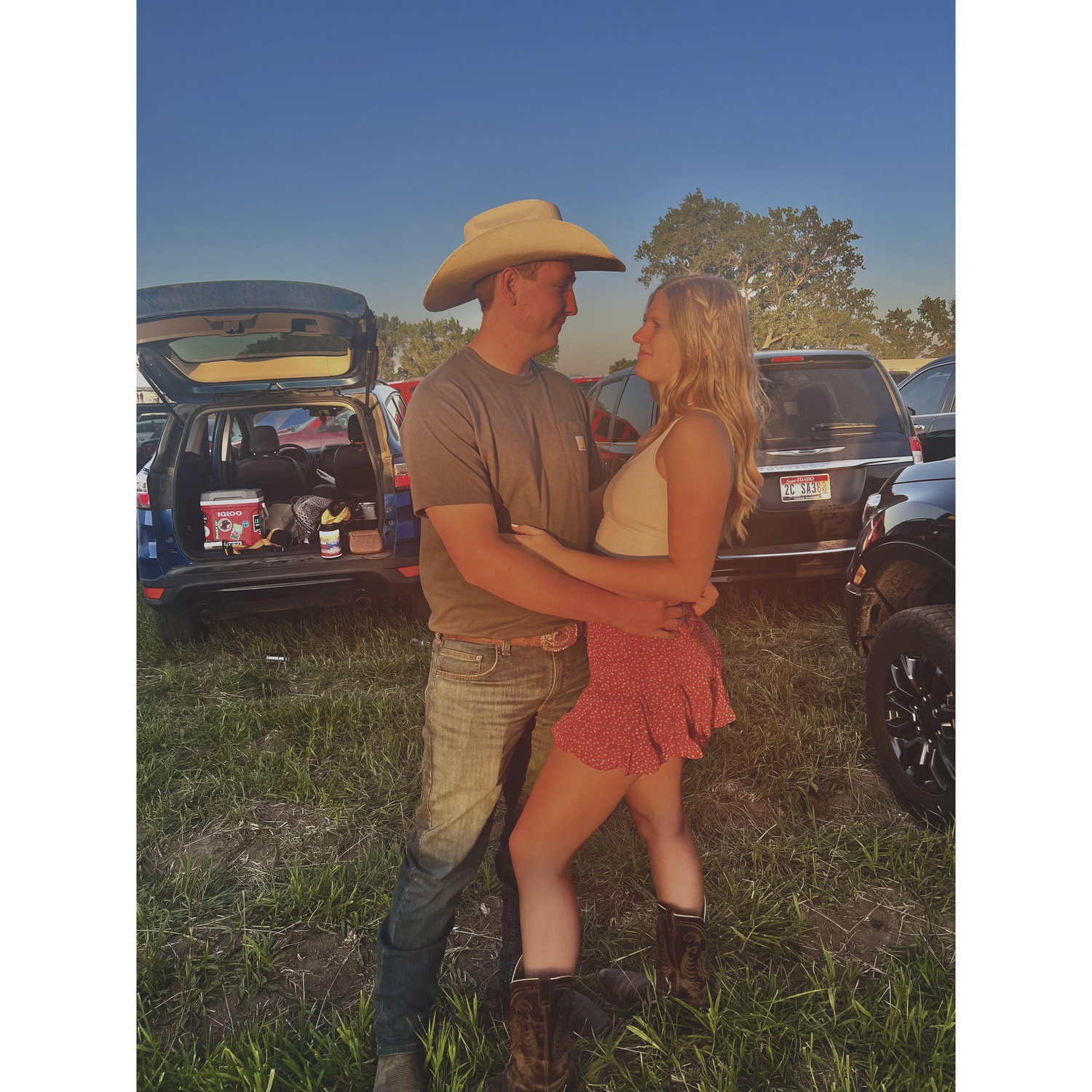 We went to Country Jam and saw so many artists over a 3 day festival in Colorado!