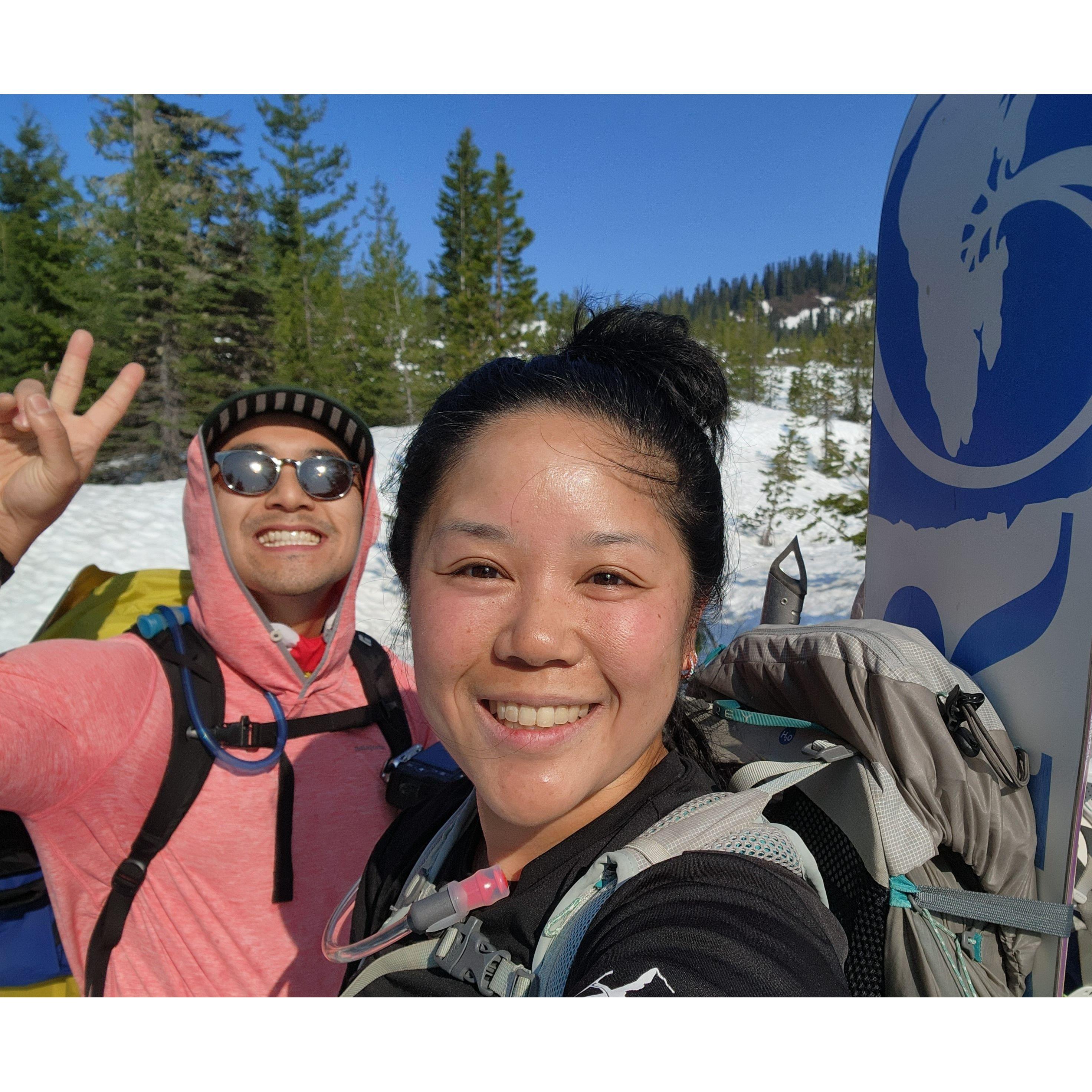 Mt. St. Helens - Sam's birthday run -iykyk