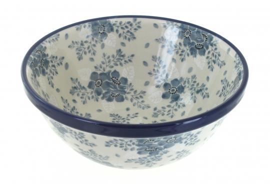 Blue Fleur Cereal Bowl