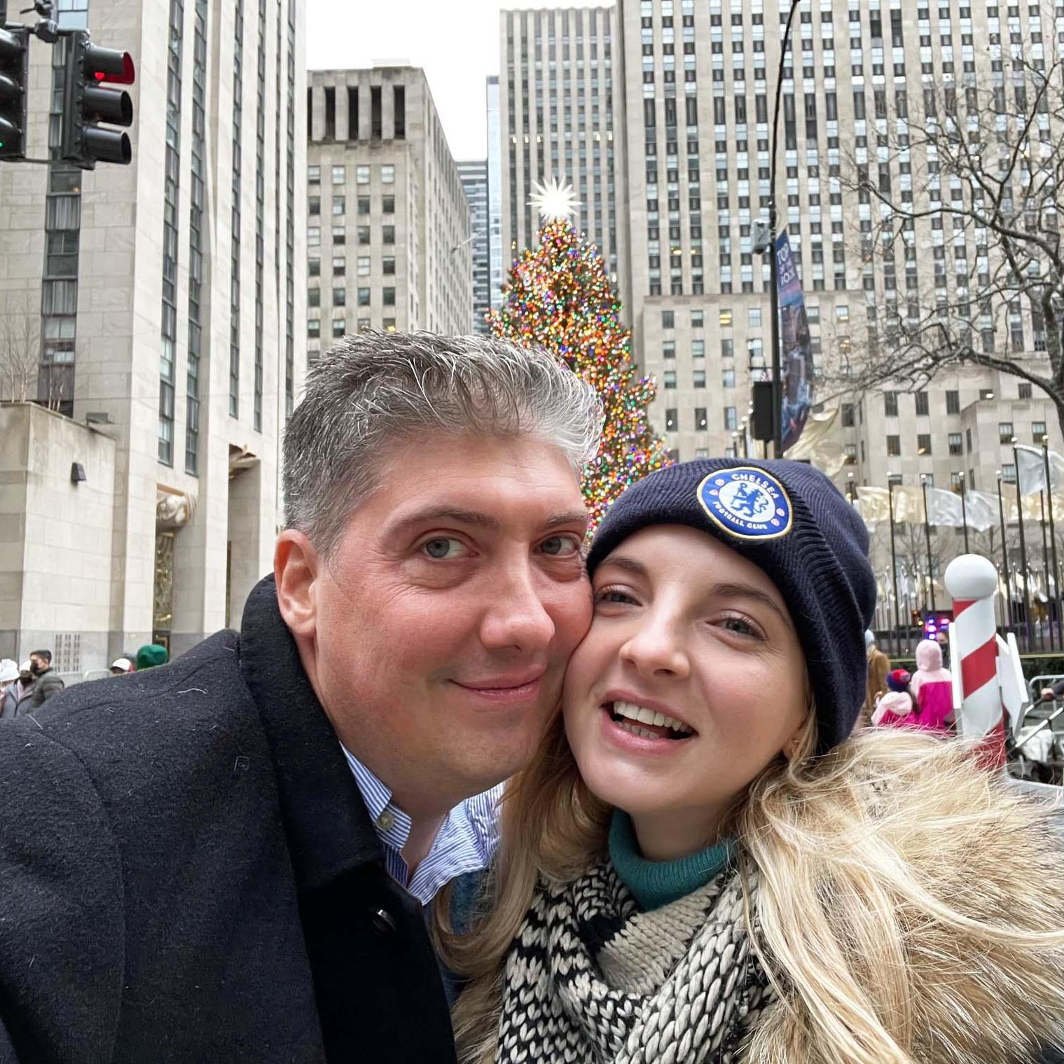 On our first holiday season, we cooked duck and walked around the iconic sites