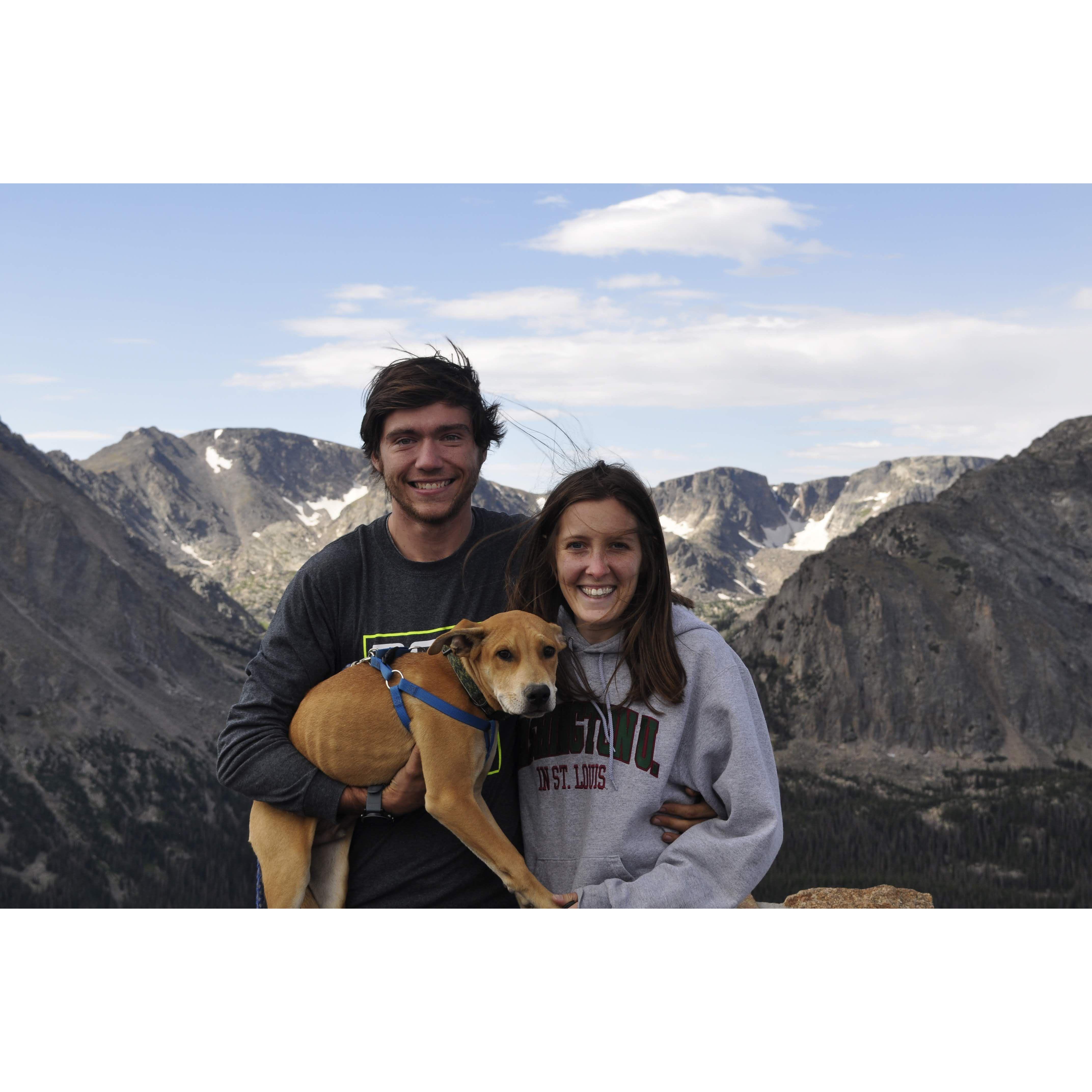 Our first Rocky Mountain National Park trip with a young Rocky