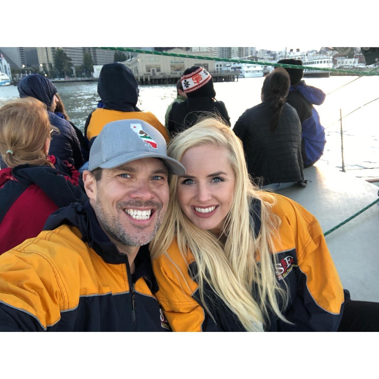 Boat tour in SF