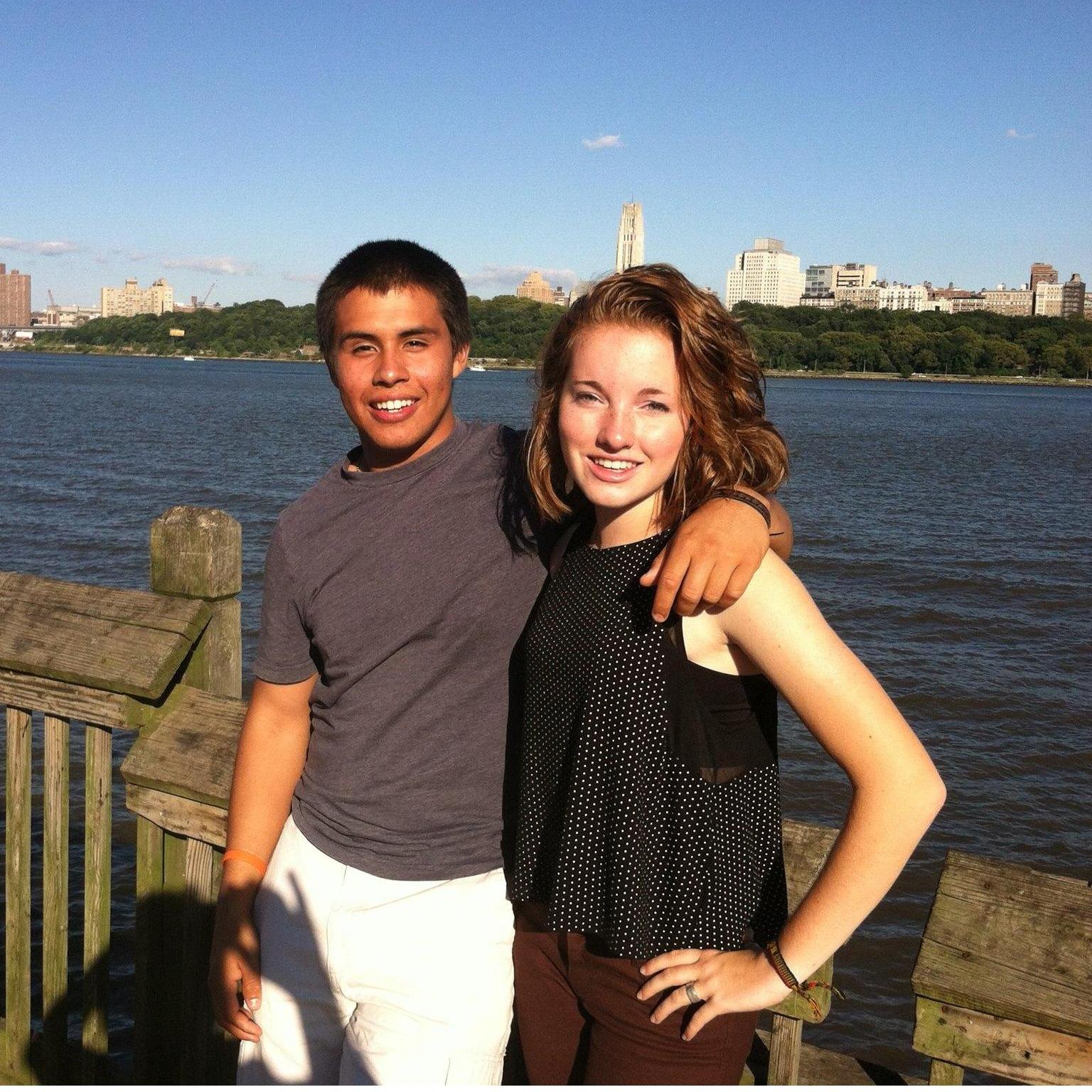 One of the first times Jon was able to meet and eat with my family. He even had a chance to get acquainted with Grammy Miller!