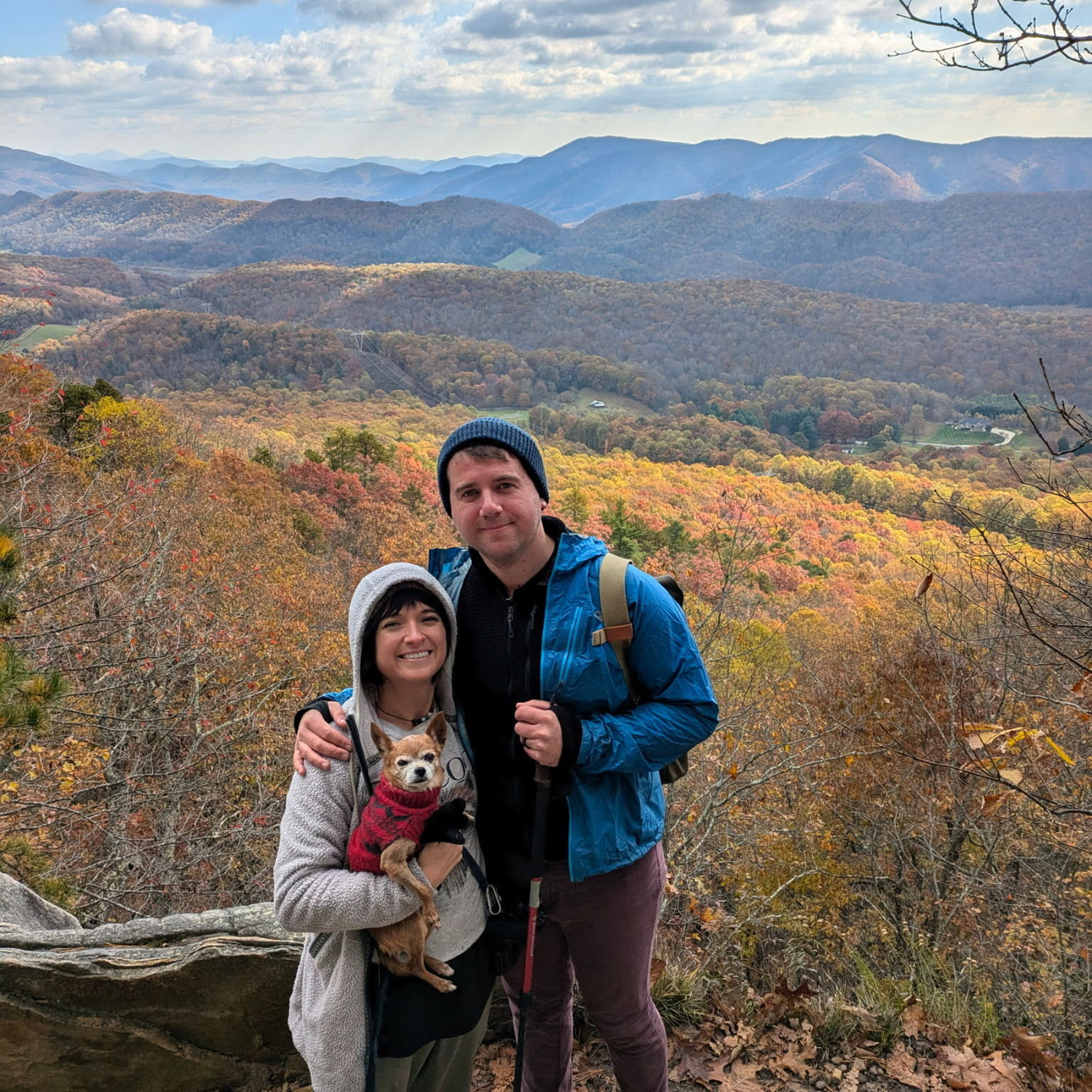 One of many hikes
