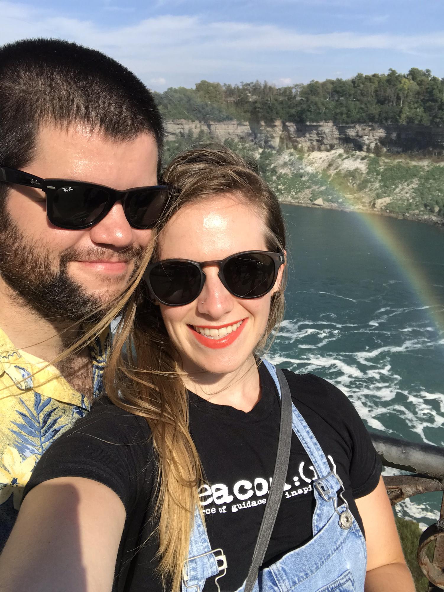 Kaelyn's first trip to Buffalo and Niagara Falls.