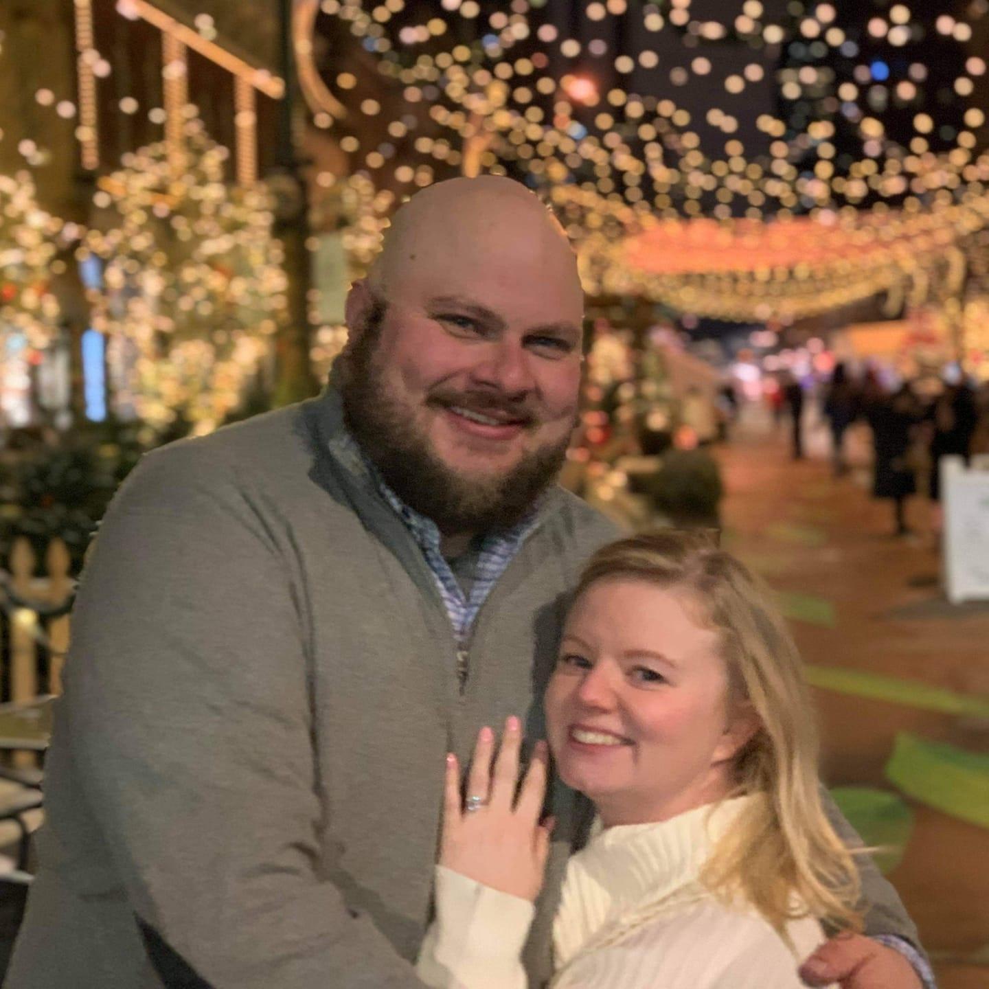 The night he proposed!!!