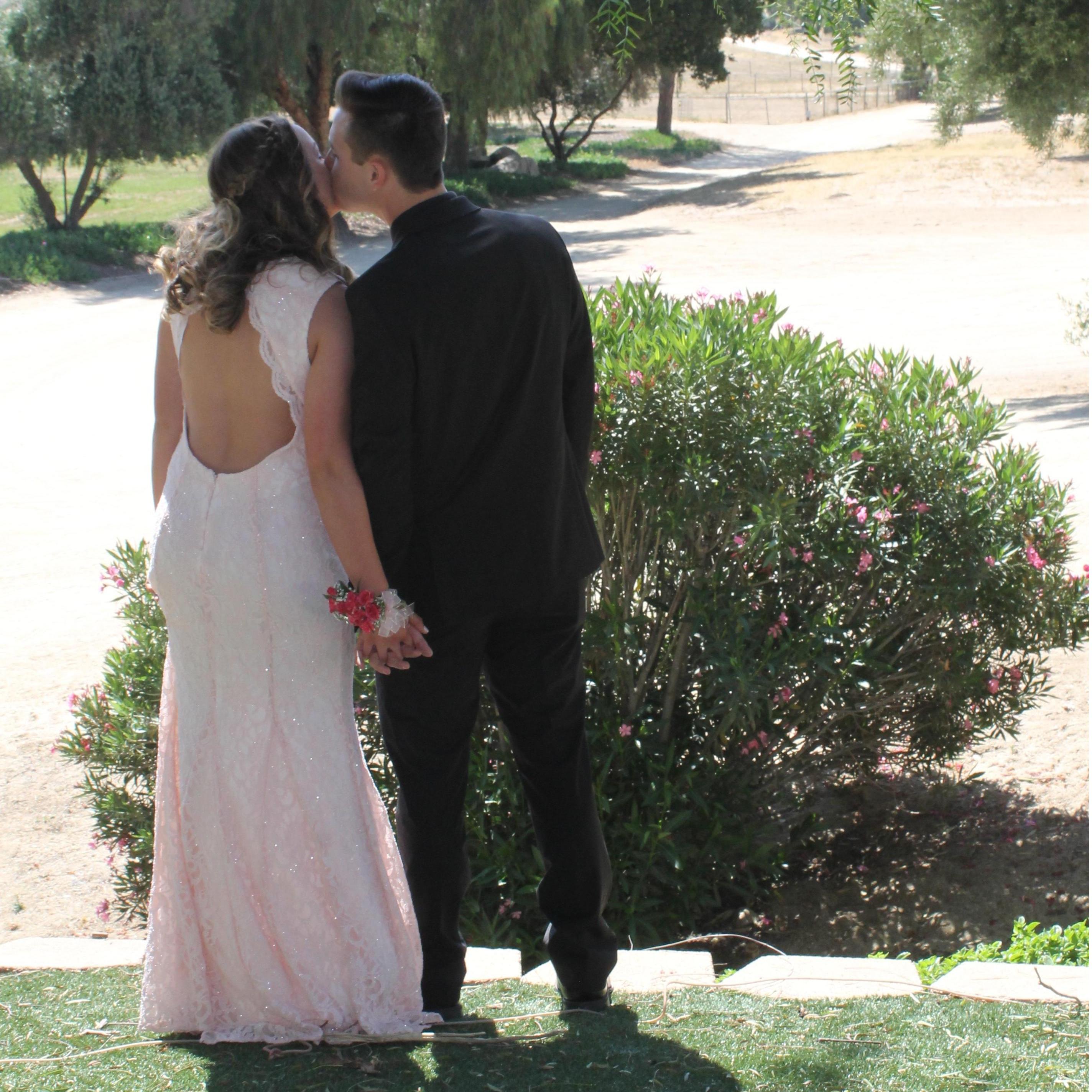 Our final prom together at Dustin's senior prom!