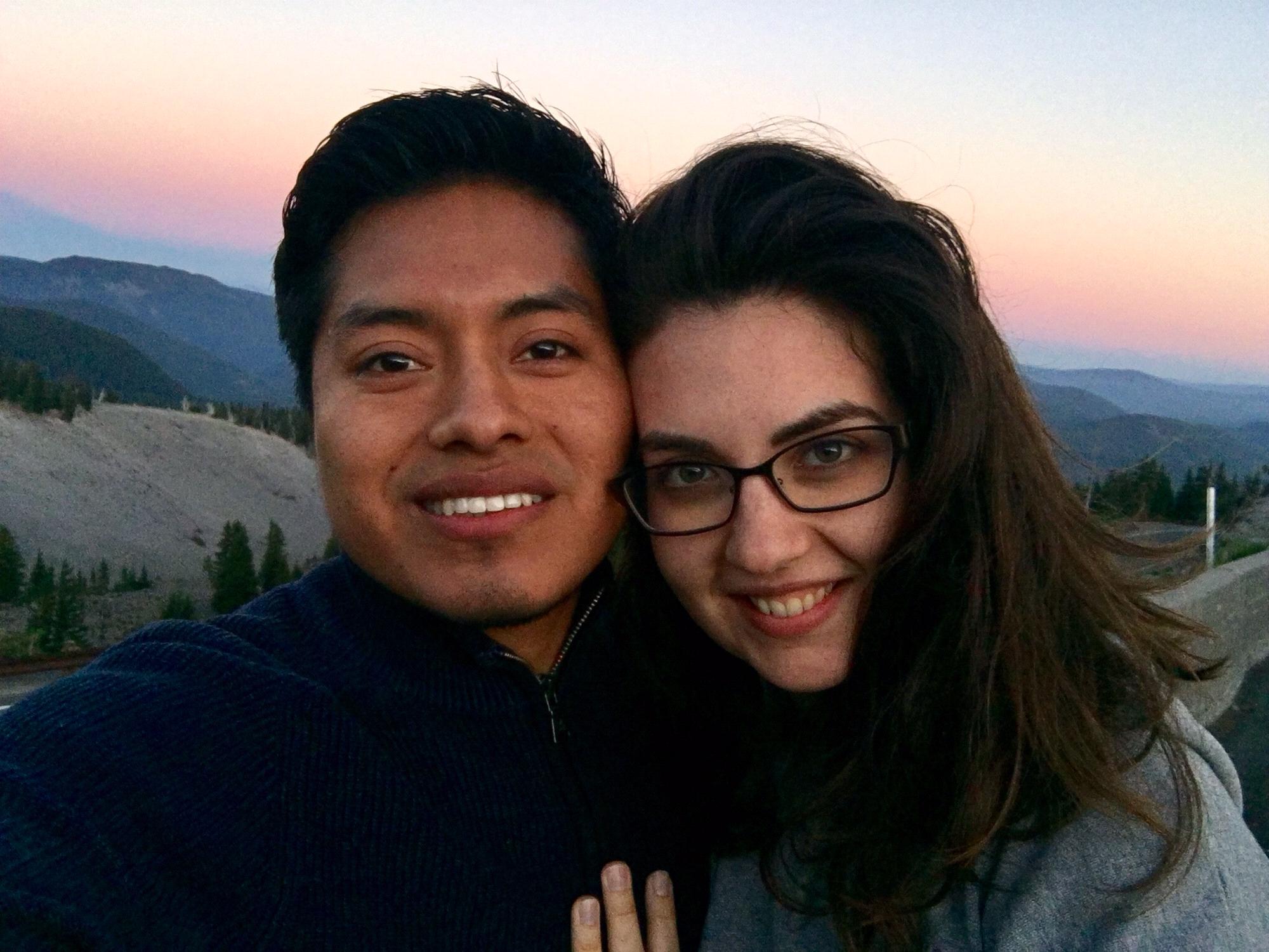 This was taken at a spontaneous stop by Timberline Lodge, which concluded with star gazing and looking at planets through telescopes that just happened to be in the parking lot!