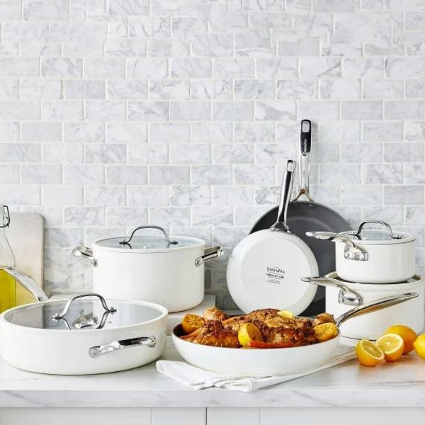 GreenPan Eras Ceramic Non-Stick 11-piece Cookware Set