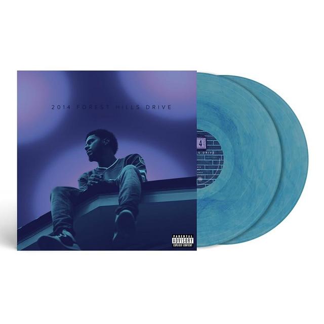 J. Cole 2014 Forest Hills Drive 10 Year Anniversary Edition, Light Blue Marble
