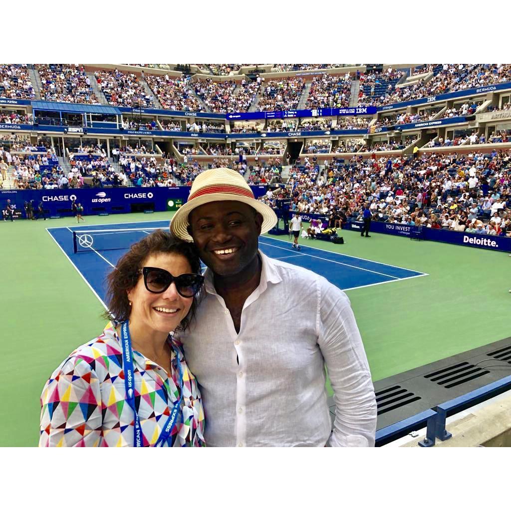 Our first US Open together