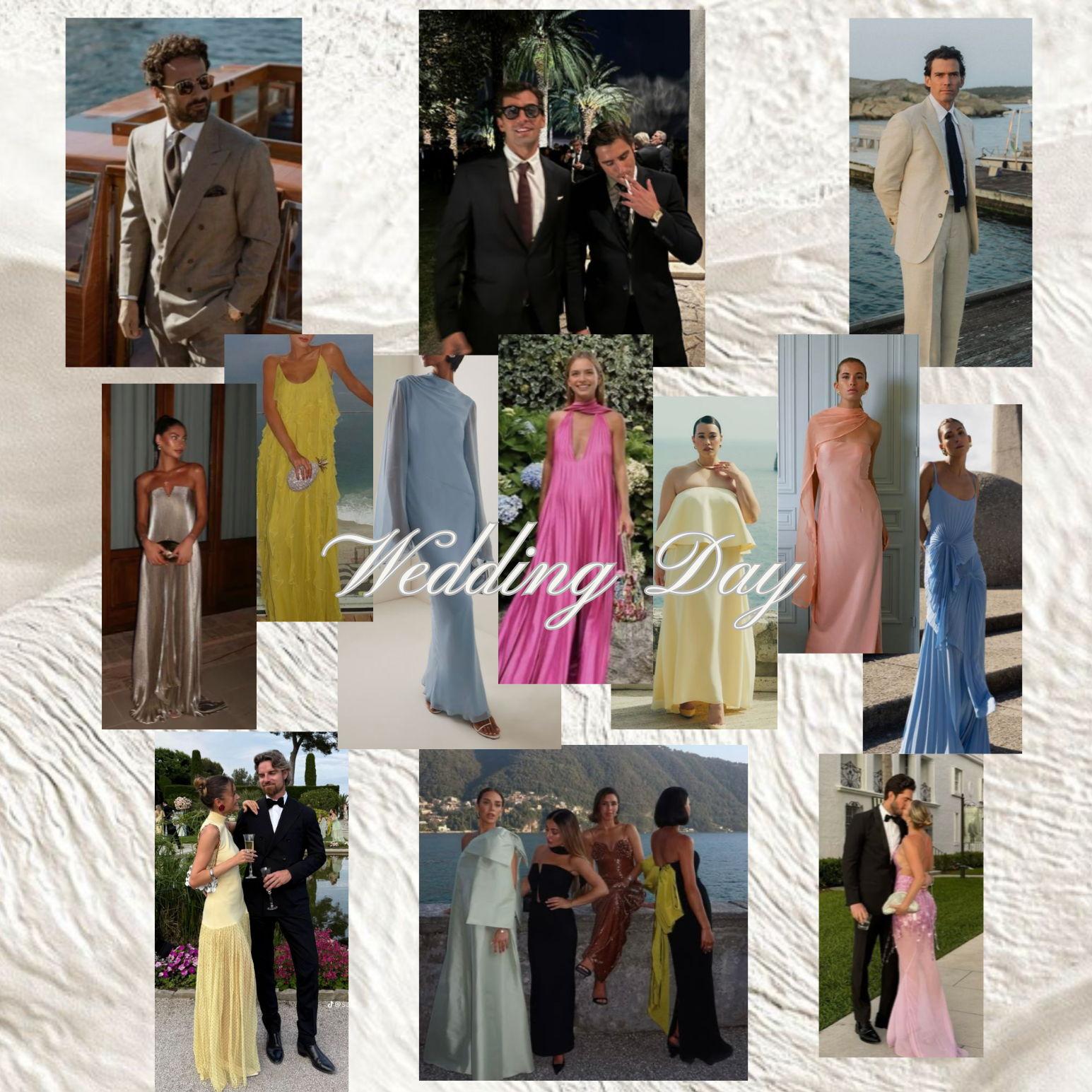 Wedding Day Attire : Formal/Cocktail is requested