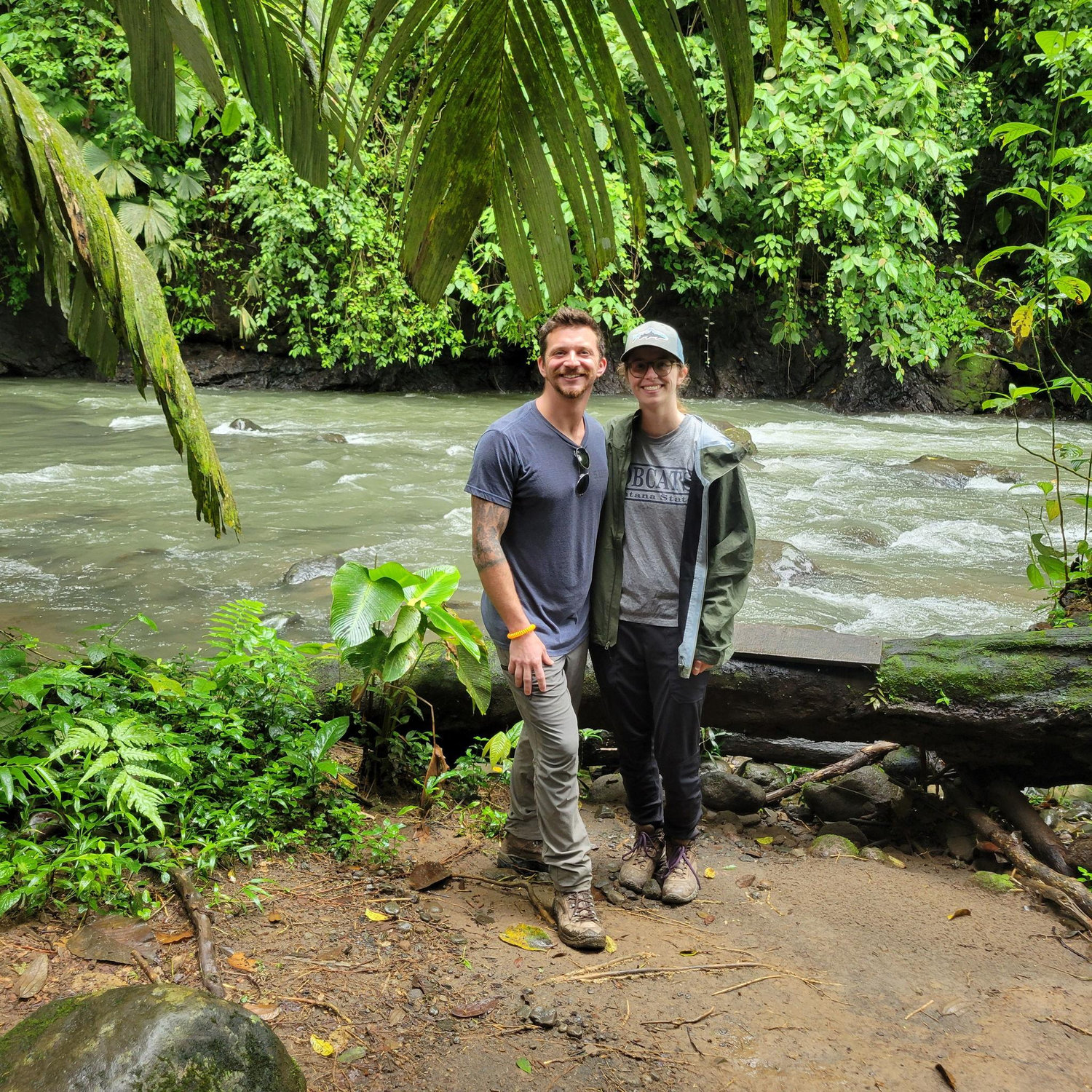 Mid ATV ride in the rainforest!