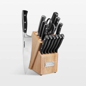 Cuisinart Classic Triple-Rivet 15-Piece Knife Block Set + Reviews | Crate & Barrel