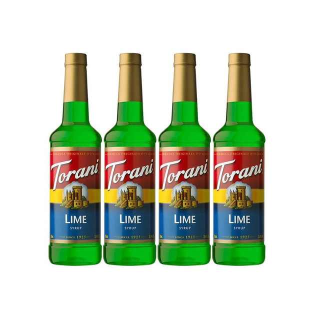 Torani Syrup, Lime, 25.4 Ounces (Pack of 4)