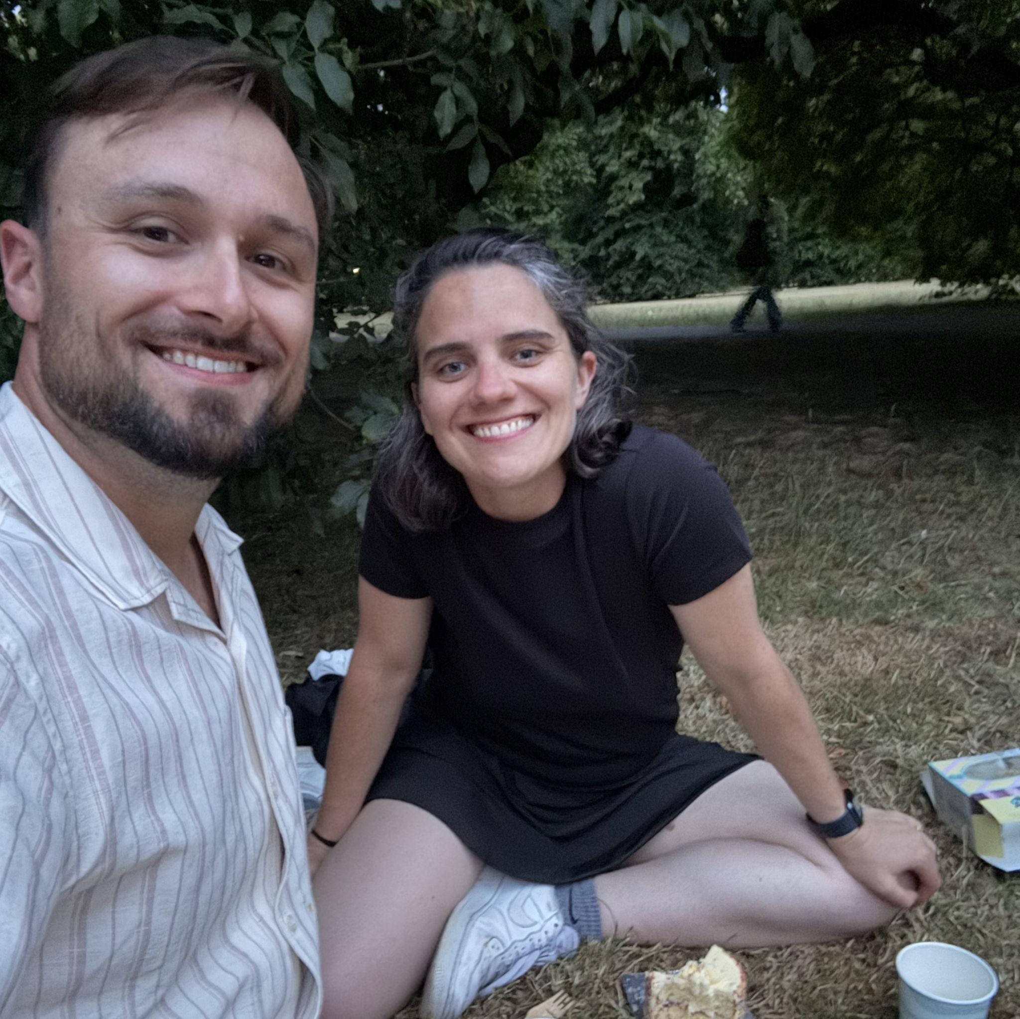 A birthday picnic for Ali in London