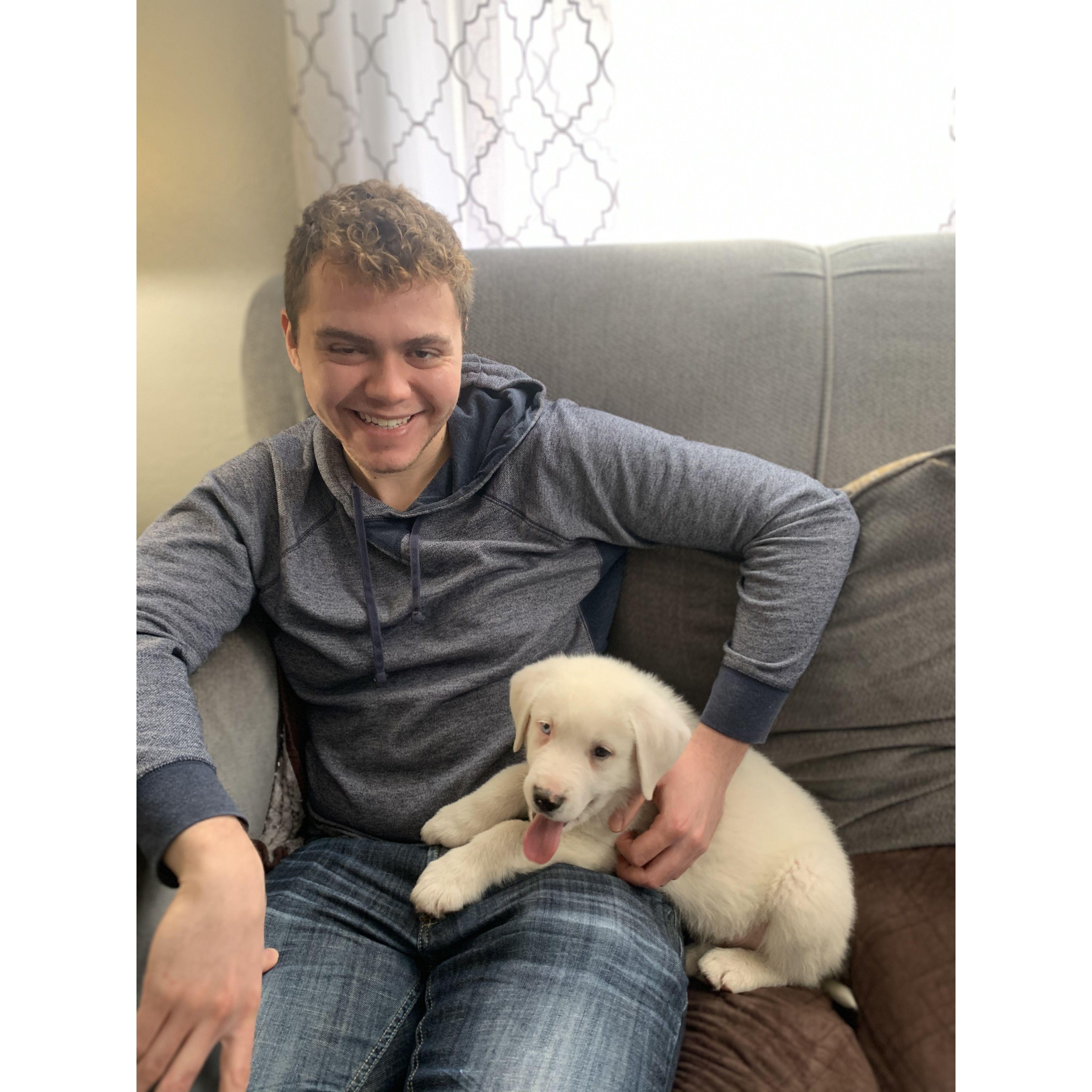 First photo with Finneas